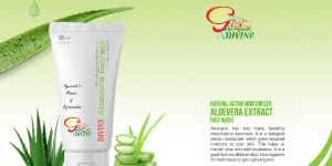 Divine Aloevera Extract Face Wash