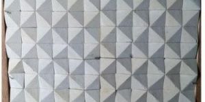 Mint Diamond Pattern Wall Claddings