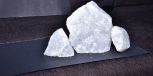 Snow White Quartz Lumps