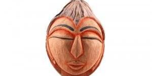 Carved Coconut Buddha