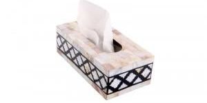 Sea Shell Crafted Designer Tissue Box