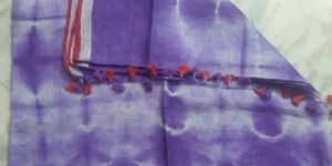 Linen Tie Dyes Saree