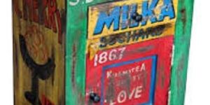 Wooden Bed Side Color