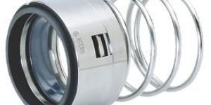 UNBALANCED SINGLE ACTING HELICAL COIL SPRING SEALS