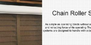 Chain Operated Rolling Mosquito Nets