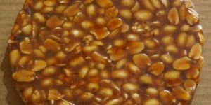 Round Peanut Sweet Chikki