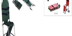 Single Fold with 2 Wheels Stretcher Cum Wheel Chair