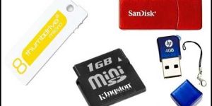 Memory Card Pendrive And Mobile Chargers