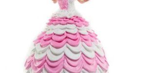 Pink Doll Cake