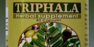 TRIPHALA CAPSULES (Terminalia Chebula Terminalia Bellirica Phyllanthus Emblica)