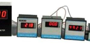 DIGITAL 3 DIGIT DIGITAL PANEL METER (DPM) FOR V. A. Hz. W.
