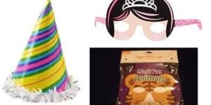 Birthday Party Caps and Masks