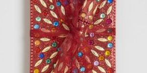 Handcrafted Mini Journal with Pen