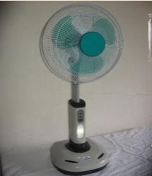 Double Duty Table Solar Fan