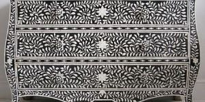 Bone Inlay Chest of Drawer 3