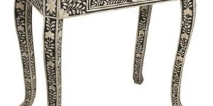 Bone Inlay Console Table