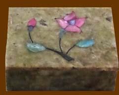 SOAP STONE INLAY BOXES