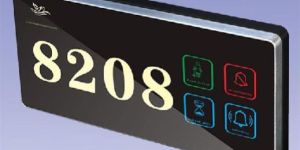 Hotel Room Number Plate
