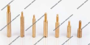 Brass Male Female Pillars