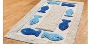 Cotton Yarn Dyed Bath Mat