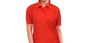 Women Office Polo T Shirt
