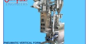 SEMI PNEUMATIC VERTICAL FORM FILL THREE SIDE SEAL MACHINE