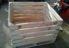 Small Wooden Bins
