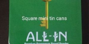 Square Tea Packaging Tin Boxes