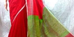 Handloom Silk Khadi Ghicha Pallu Saree
