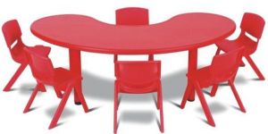 Half Moon Table for Kids