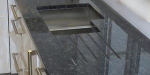 Steel Grey Granite Slab