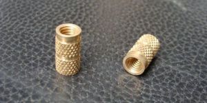 Diamond Knurling Brass Nuts