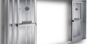 Telescopic Glass Sensor Door