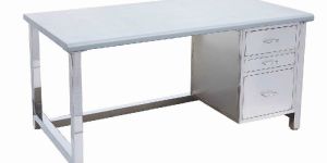 STAINLESS STEEL FACULTY TABLE
