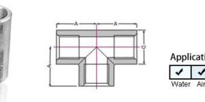 Tee FORGED FITTINGS