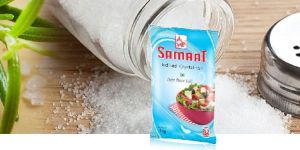 SAMRAT Iodised Free Flow and SAMRAT Iodised Crystal Salt