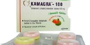 Strawberry Kamagra Polo Chewable Tablets