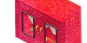 Double Door Fire Hose Box