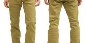 Mens Non Denim Jeans