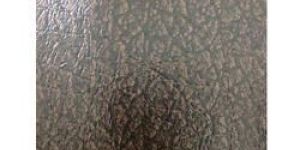 Embossed Dark Brown Leather
