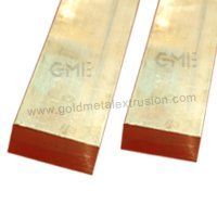 Brass Flat Extrusion Rod