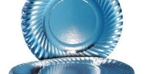 Disposable Silver Paper Plate