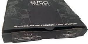 Printed Pizza Boxes