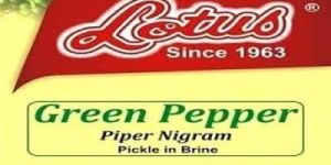 Green Pepper Pickle in Brine