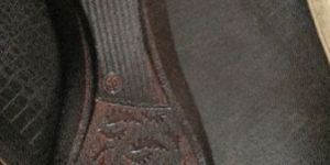 1955 White Gold Black PVC Sole