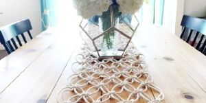 Handmade Macrame Table Runner