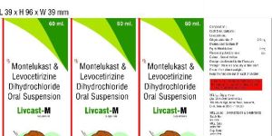 Montelukast & Levocetirizine Dihydrochloride Oral Suspension