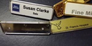 Name Badges with Lapel Pin