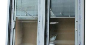 Office UPVC Glass Window