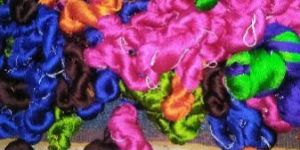 Dyed Silk Yarn